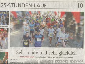 25 h Lauf Kurier (12.09.2016)